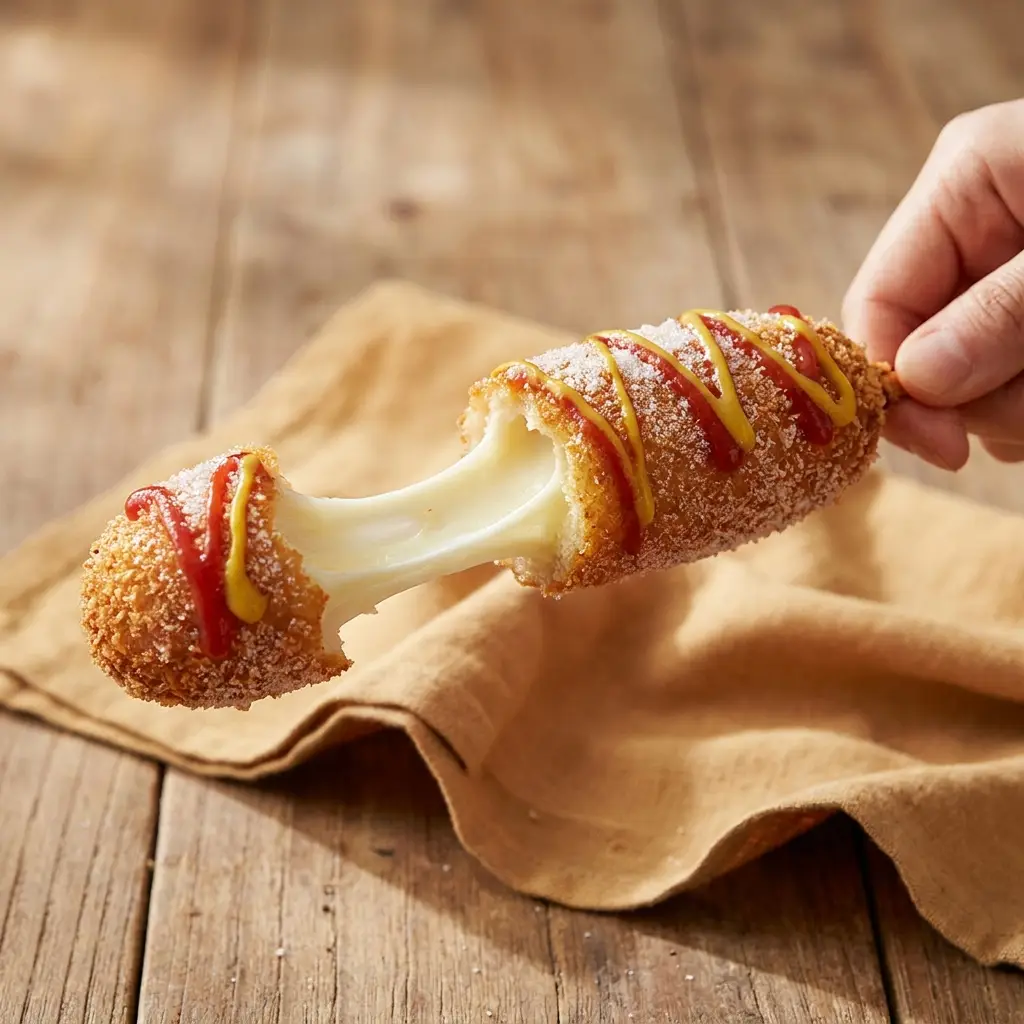 Corndog coreano viral: la receta que rompió TikTok